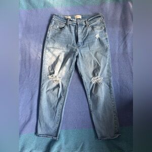 Universal Thread High Rise Slim Jeans - Light Blue